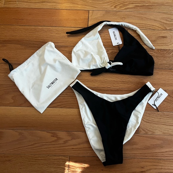 Saltwater Collective Two Tone Bikini - Picture 3 of 11